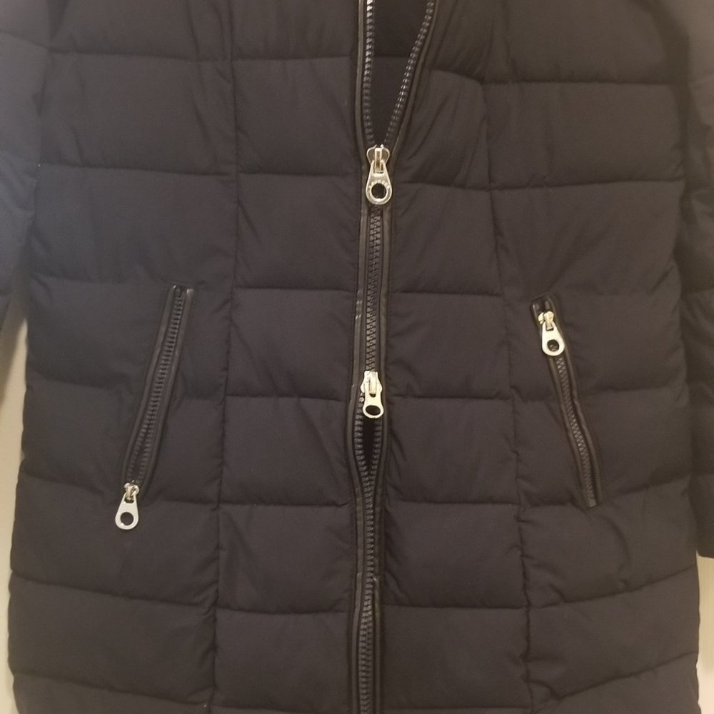 Laundry by Sheli Segal Puffer Coat w/faux fur hood - Picture 7 of 14